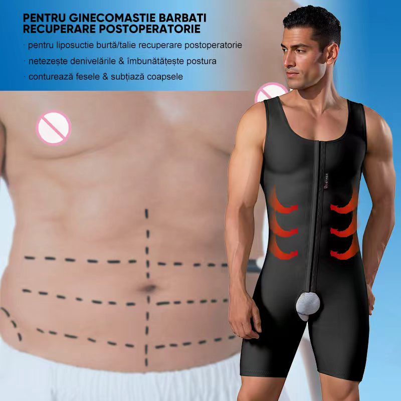 Corset post-operator bărbați | Medical Definer