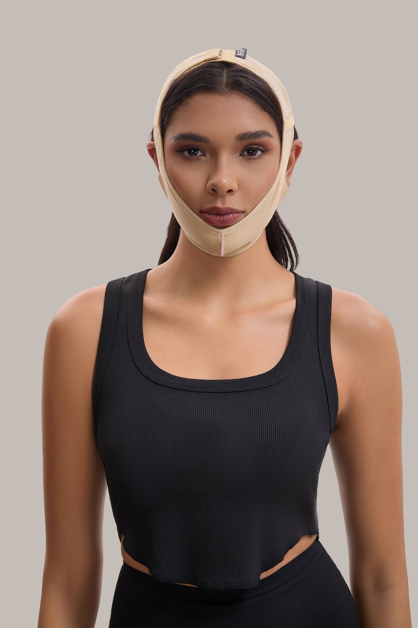 Masca de fata reutilizabila V-Shape pentru liposuctie barbie dubla