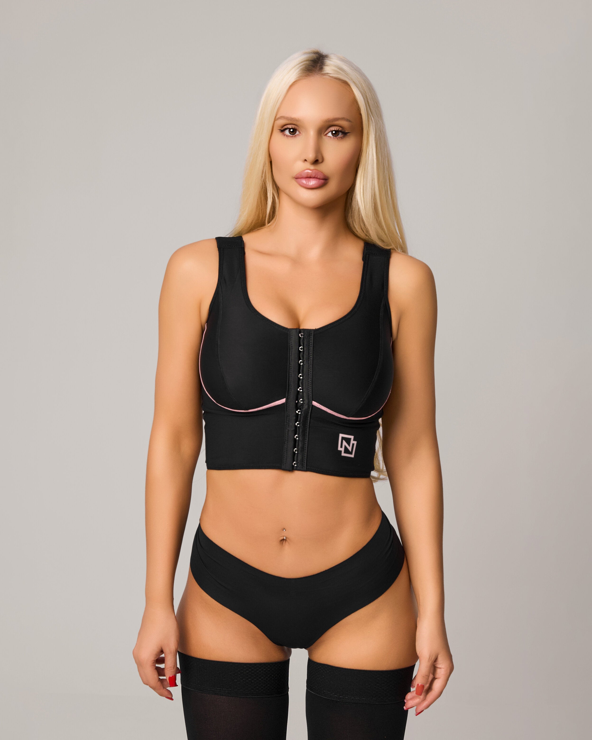 Bustiera Compresiva Stage 2 MDD-BC02 Neagra